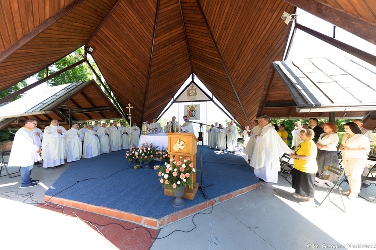 Pielgrzymka chorych i cierpiących oraz służby zdrowia do Rokitna