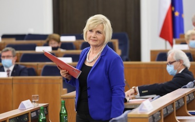 Senat odrzucił kandydaturę Lidii Staroń na urząd Rzecznika Praw Obywatelskich. Impas trwa