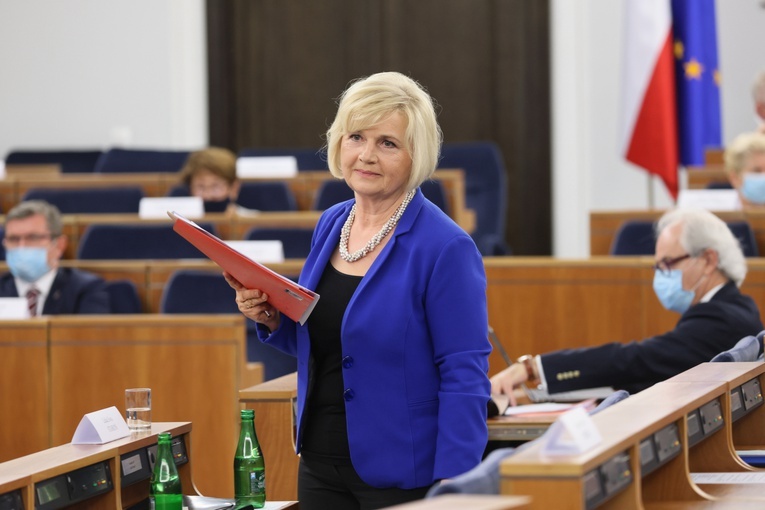 Senat odrzucił kandydaturę Lidii Staroń na urząd Rzecznika Praw Obywatelskich. Impas trwa