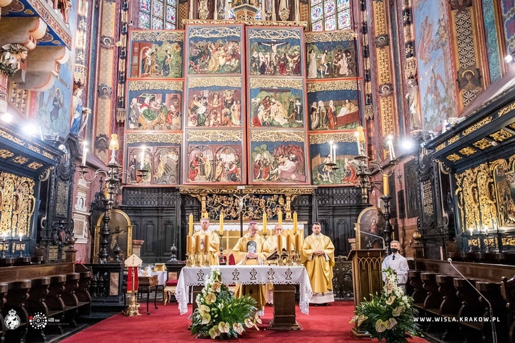 Msza św. na rozpoczęcie jubileuszu 115-lecia Wisły Kraków