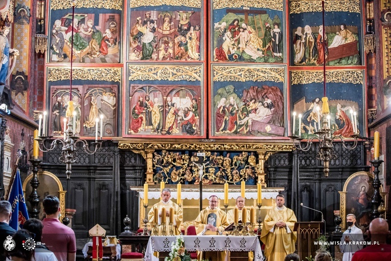 Msza św. na rozpoczęcie jubileuszu 115-lecia Wisły Kraków