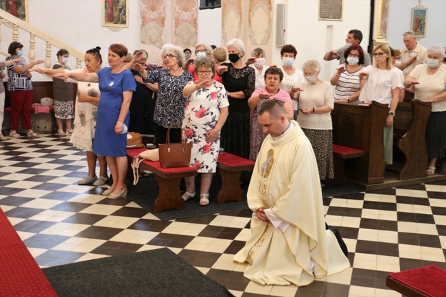 Pielgrzymka Apostolatu "Margaretka" do Wysokiego Koła