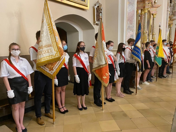 Pielgrzymka szkół im. Powstańców Śląskich na Górę Świętej Anny