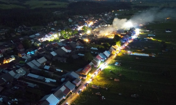 Pożar w Nowej Białej
