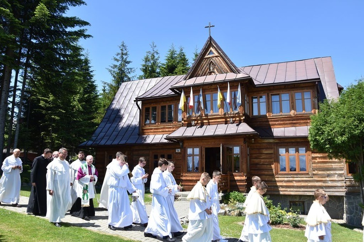 Abp Marek Jędraszewski na Bachledówce 