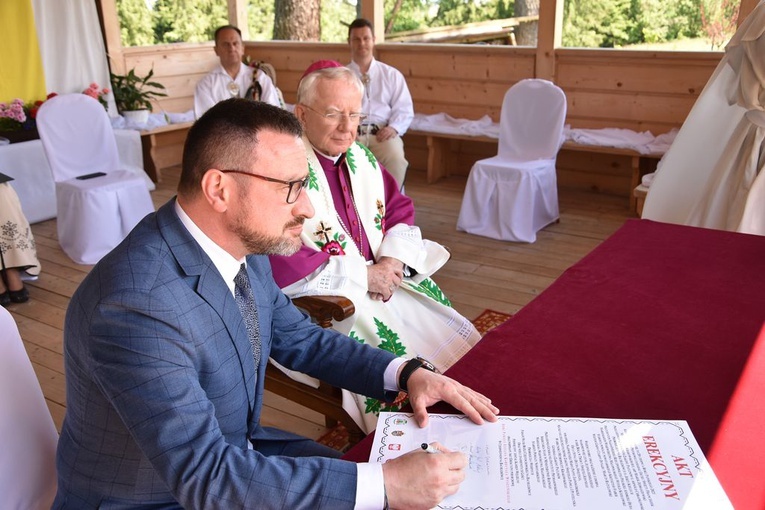 Abp Marek Jędraszewski na Bachledówce 