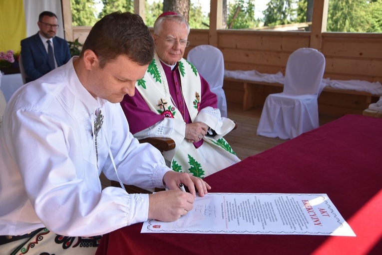 Abp Marek Jędraszewski na Bachledówce 