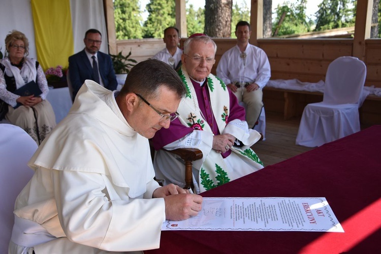 Abp Marek Jędraszewski na Bachledówce 