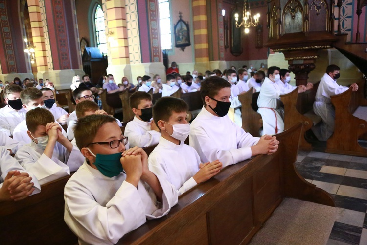 Błogosławieństwo lektorów w Szczurowej