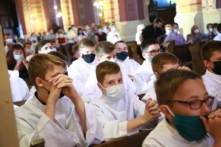 Błogosławieństwo lektorów w Szczurowej