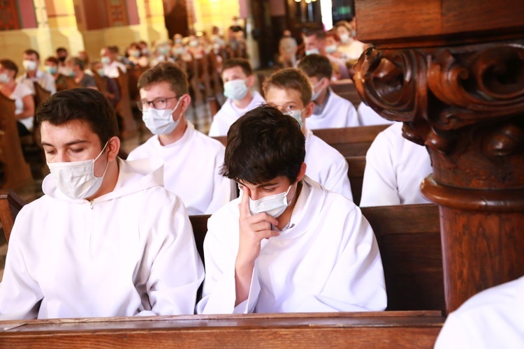 Błogosławieństwo lektorów w Szczurowej