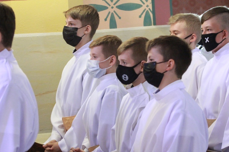 Błogosławieństwo lektorów w Szczurowej