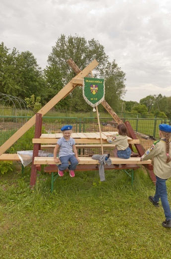 Zakończenie roku formacyjnego Skautów Króla 