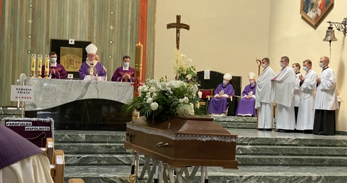 Tarnowskie Góry. Ostatnie pożegnanie śp. Henryka Wodarczyka 