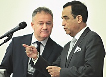 ▲	Prof. Cezary Taracha i Alberto Salas Barahona.