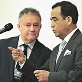 ▲	Prof. Cezary Taracha i Alberto Salas Barahona.