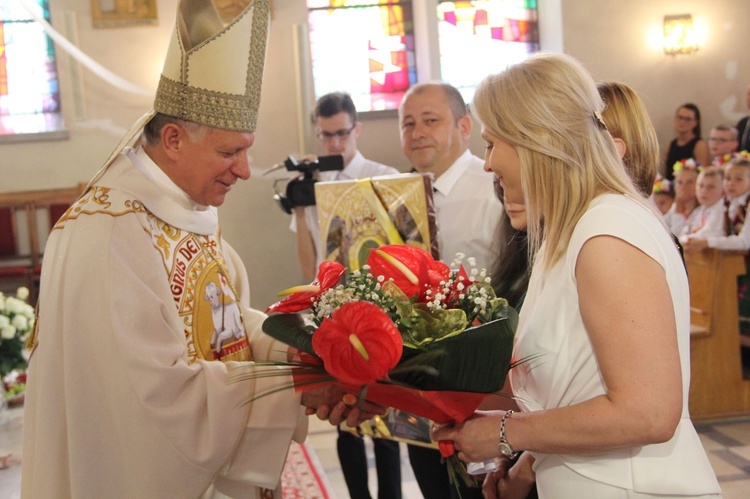 Góra Motyczna. Uroczyste wprowadzenie relikwii św. Jana Pawła II