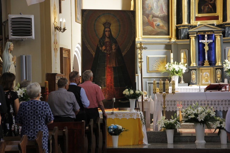 Siedlec. Pożegnanie obrazu Matki Bożej Kodeńskiej