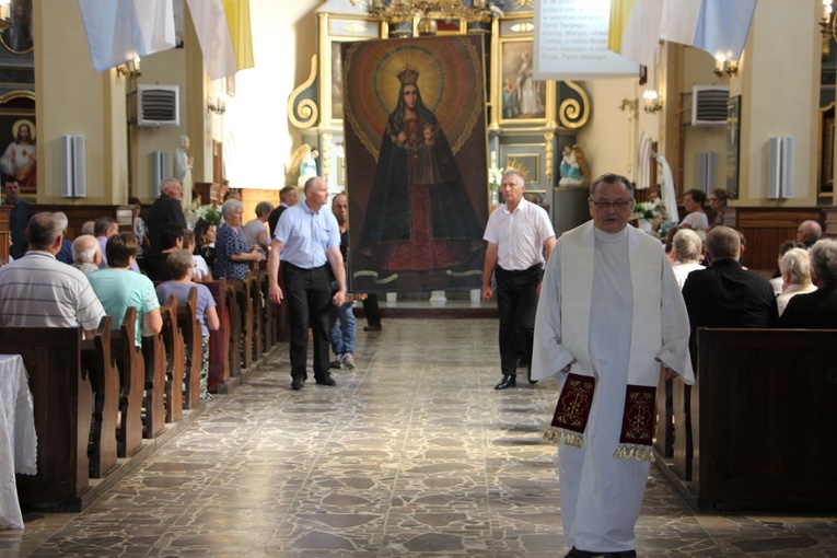 Siedlec. Pożegnanie obrazu Matki Bożej Kodeńskiej