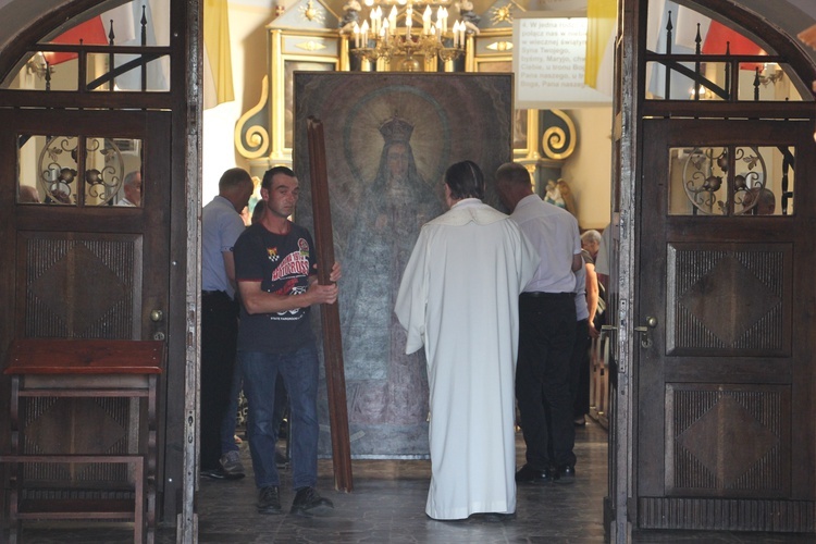 Siedlec. Pożegnanie obrazu Matki Bożej Kodeńskiej