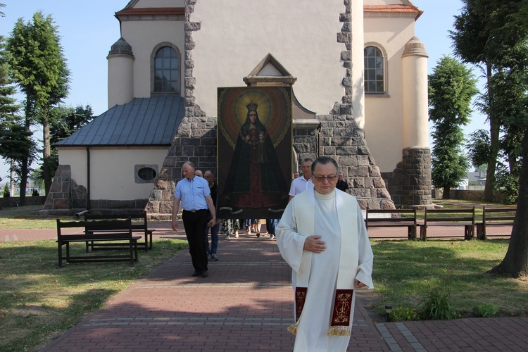 Siedlec. Pożegnanie obrazu Matki Bożej Kodeńskiej