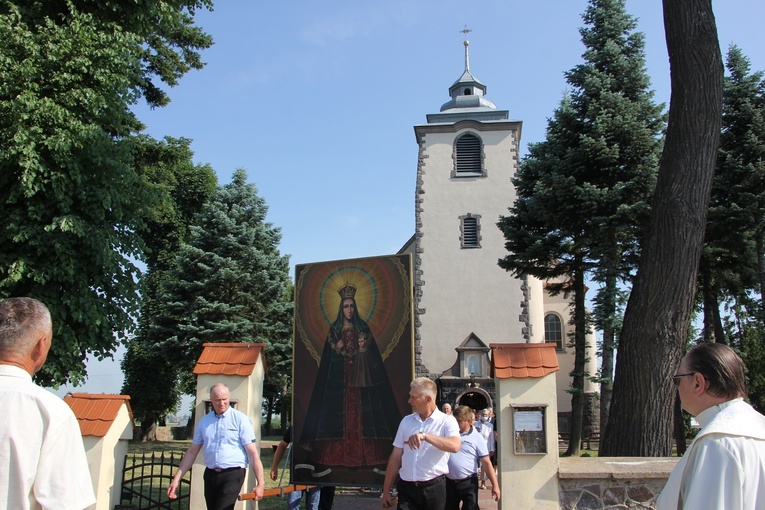 Siedlec. Pożegnanie obrazu Matki Bożej Kodeńskiej