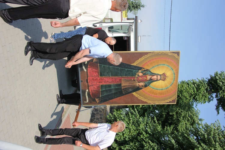 Siedlec. Pożegnanie obrazu Matki Bożej Kodeńskiej