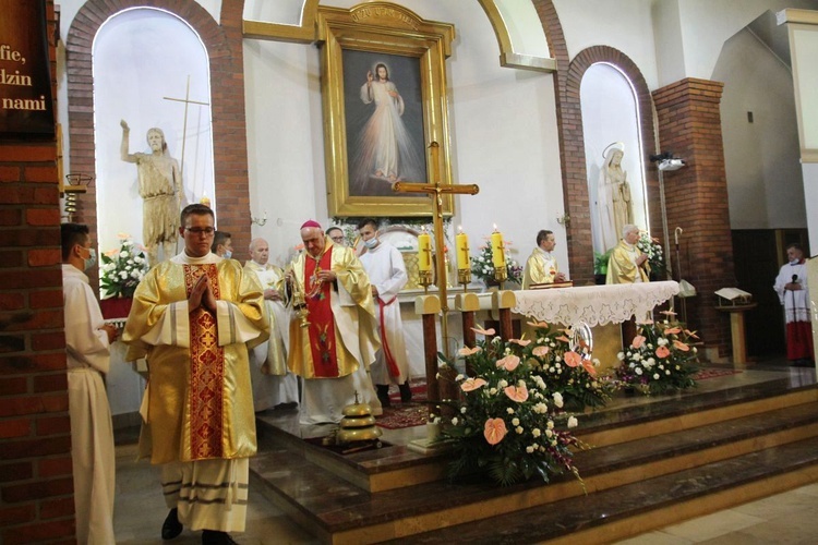 25-lecie parafii Miłosierdzia Bożego w Sułkowicach-Łęgu