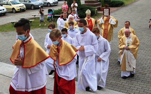 25-lecie parafii Miłosierdzia Bożego w Sułkowicach-Łęgu