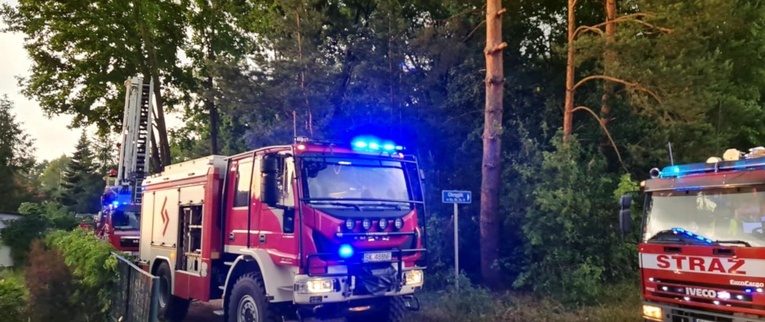 Śląskie. Ponad 4 tys. strażaków brało udział w usuwaniu skutków burz 
