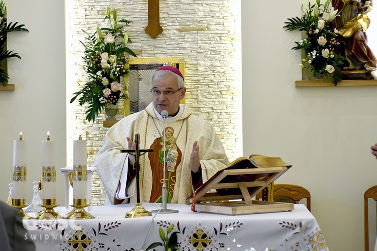 Poświęcenie kaplicy u sióstr prezentek