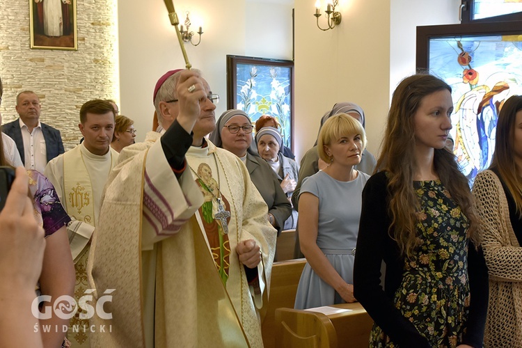 Poświęcenie kaplicy u sióstr prezentek