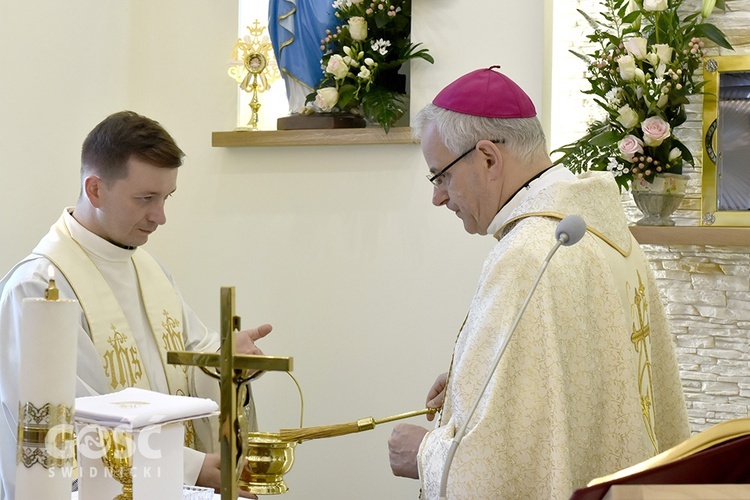 Poświęcenie kaplicy u sióstr prezentek