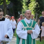 Lipnica Murowana. Poświęcenie figury Frasobliwego