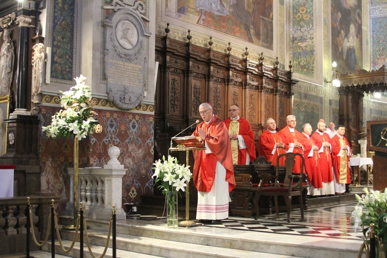 Płock. Msza św. w intencji papieża