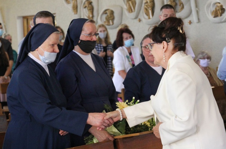 Pożegnanie sióstr szarytek w Bystrej Krakowskiej