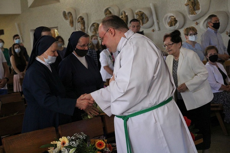 Pożegnanie sióstr szarytek w Bystrej Krakowskiej