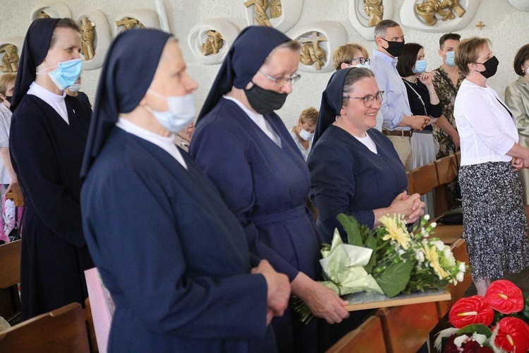 Pożegnanie sióstr szarytek w Bystrej Krakowskiej