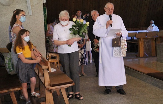 Pożegnanie sióstr szarytek w Bystrej Krakowskiej