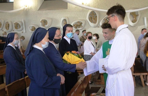 Pożegnanie sióstr szarytek w Bystrej Krakowskiej