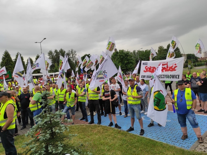 Jastrzębie-Zdrój. Górnicy chcą odwołania prezes JSW