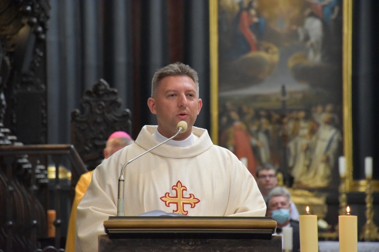 Rycerze Kolumba w archikatedrze oliwskiej
