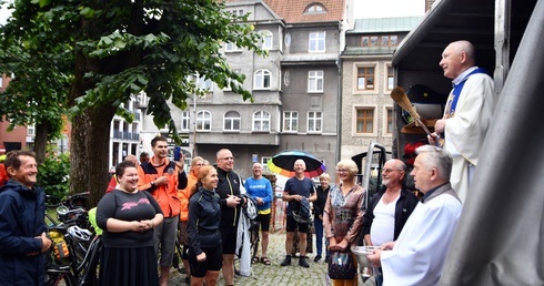 Rozpoczęcie Pielgrzymki Rowerowej na Jasną Górę