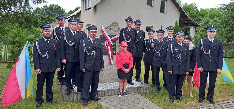 Tarnobrzeg-Ocice. Na pamiątkę mieszkańców i strażaków