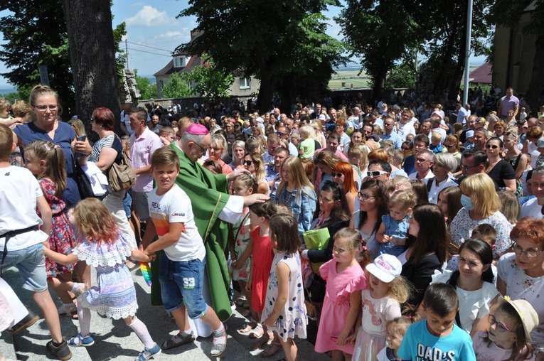 Pielgrzymka Dzieci na Górę Świętej Anny