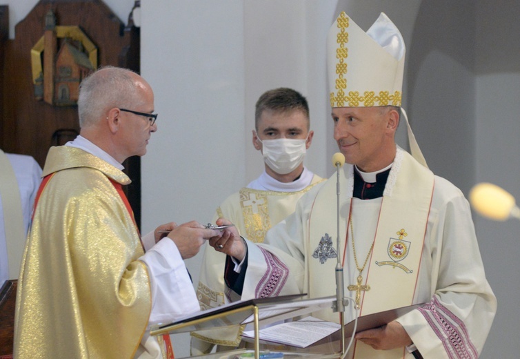 Wręczenie kluczy do bazyliki św. Kazimierza.