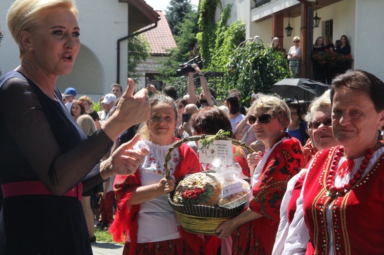 Lipnica Murowana. Wizyta pary prezydenckiej