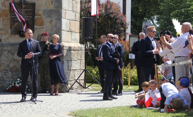 Lipnica Murowana. Wizyta pary prezydenckiej
