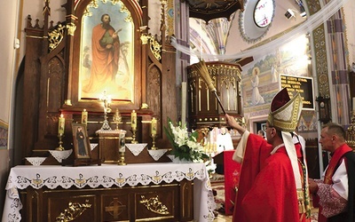 Prace w kościele św. Bartłomieja możliwe były dzięki ofiarności parafian.