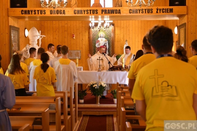 Długie k. Strzelec Krajeńskich. Obóz stypendystów Fundacji Dzieło Nowego Tysiąclecia